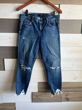 J Brand Low Rise Crop Denim